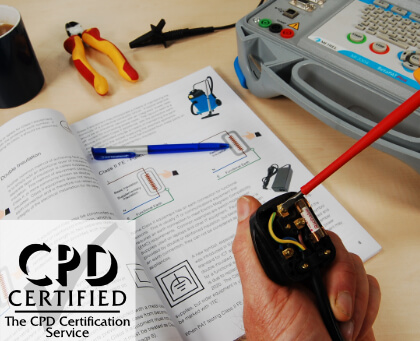 CPD Accredited PAT testing course